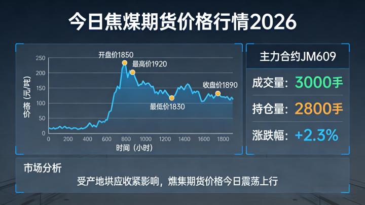 焦碳期货行情走势:焦炭期货最新走势1901 焦碳期货行情走势:焦炭期货最新走势1901