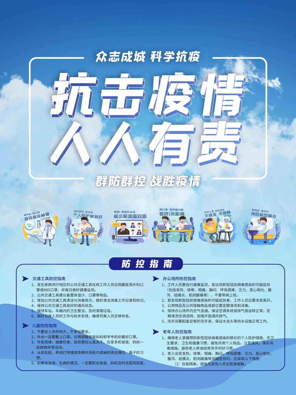 全民抗击疫情（全民抗击疫情宣传图片）