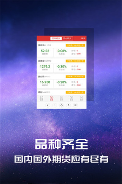 期货行情中国行情网查询:期货国内行情走势