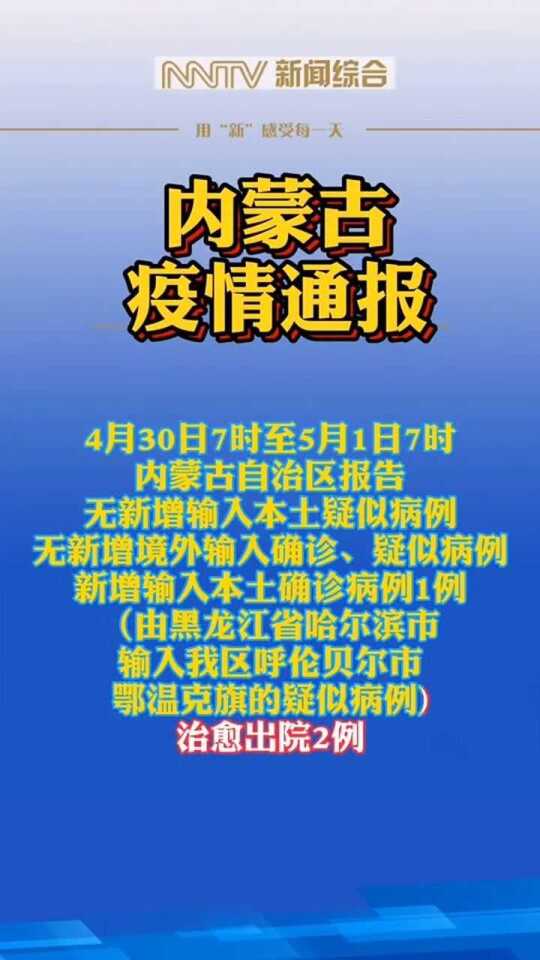 【内蒙疫情最新新闻,内蒙疫情最新情况播报】