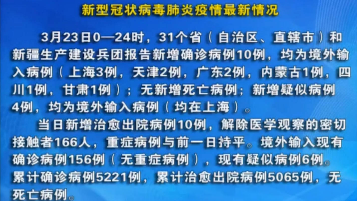 【新冠状病毒疫情最新消息/新冠状病毒最新疫情情况】
