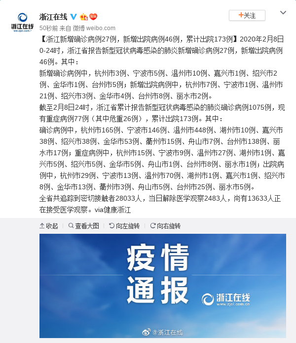 浙江最新疫情最新消息:浙江最新疫情信息